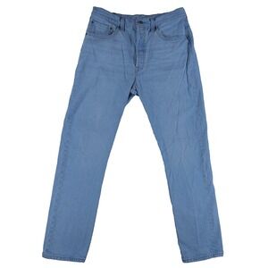 Levi's 501 Original Fit Jeans Light Wash Button Fly 31x32 Men's